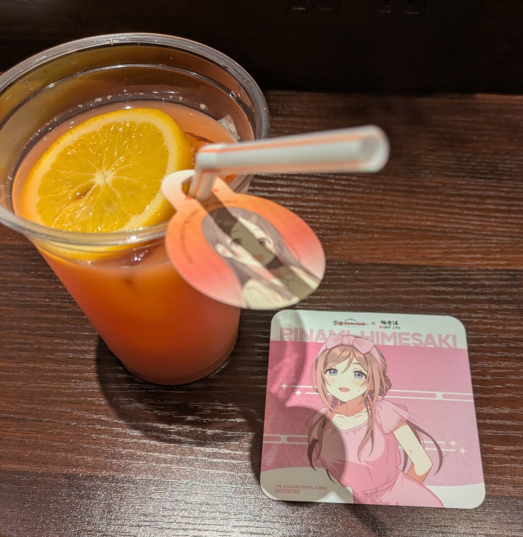 ダブル　オレンジジュースの写真