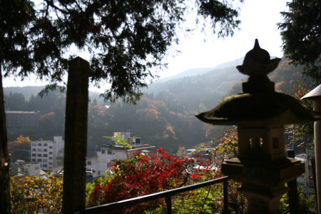 土湯温泉　お散歩