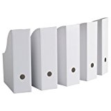 IKEA FLYT マガジンファイル ホワイト 5個セット (70187749) IKEA FLYT マガジンファイル ホワイト 5個セット (70187749)