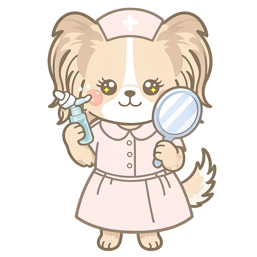 パピナース・化粧水鏡