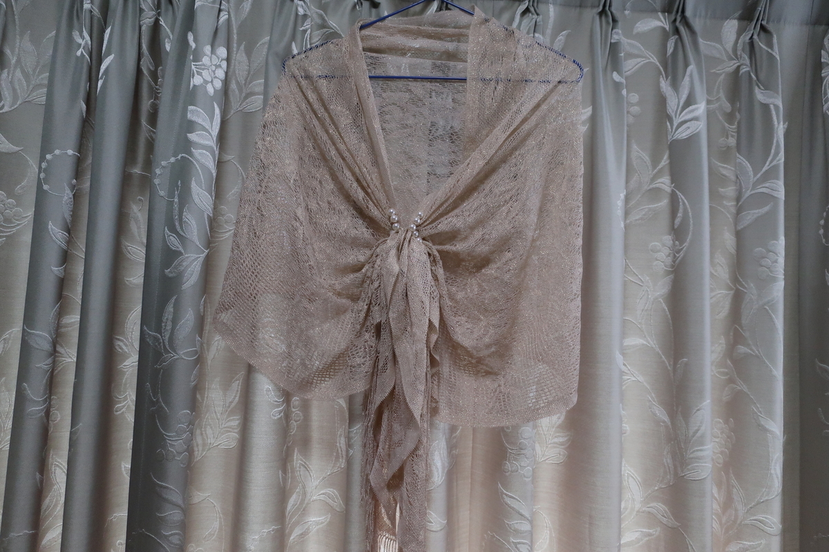 お呼ばれショール画像