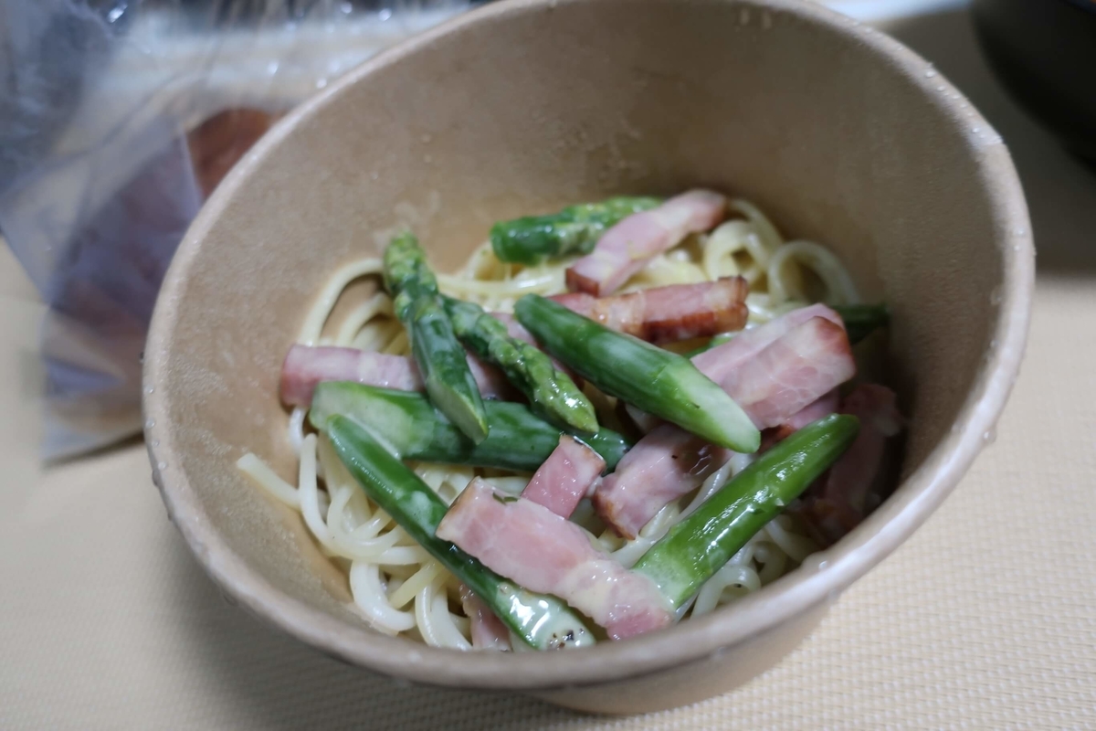 鎌倉パスタ グリルベーコンとアスパラのクリームパスタ画像2