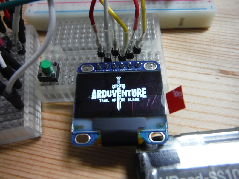 「Arduventure」を書き込む