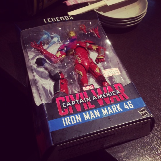 marvel legends マーベルレジェンド　アイアンマンマーク46 Amazon.com: Marvel Hasbro Legends Series Iron Man Mark 46