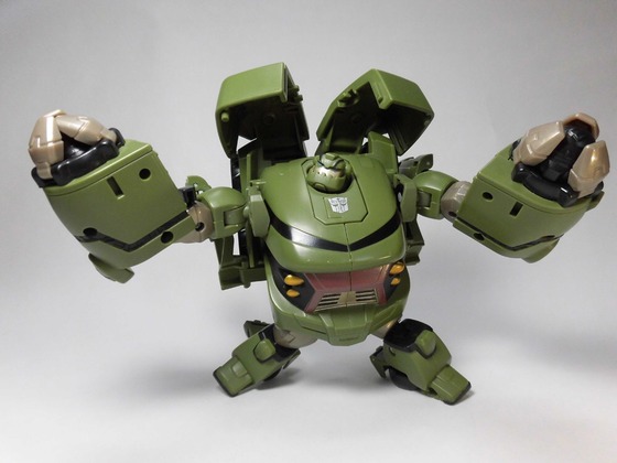 トランスフォーマー アニメイテッド　バルクヘッド トランスフォーマー アニメイテッド バルクヘッド BULKHEAD