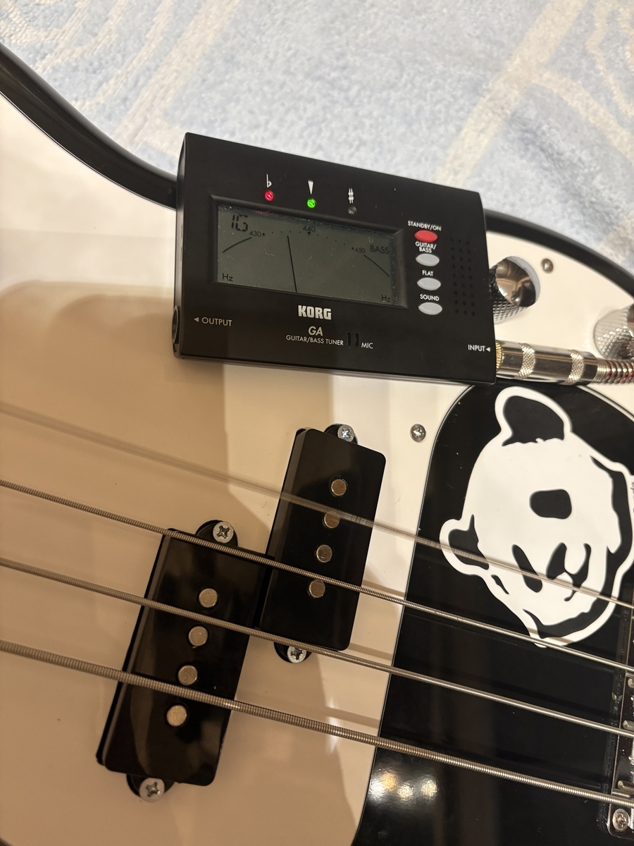 ベースから音が出なくなったので直した - miriwoのブログ