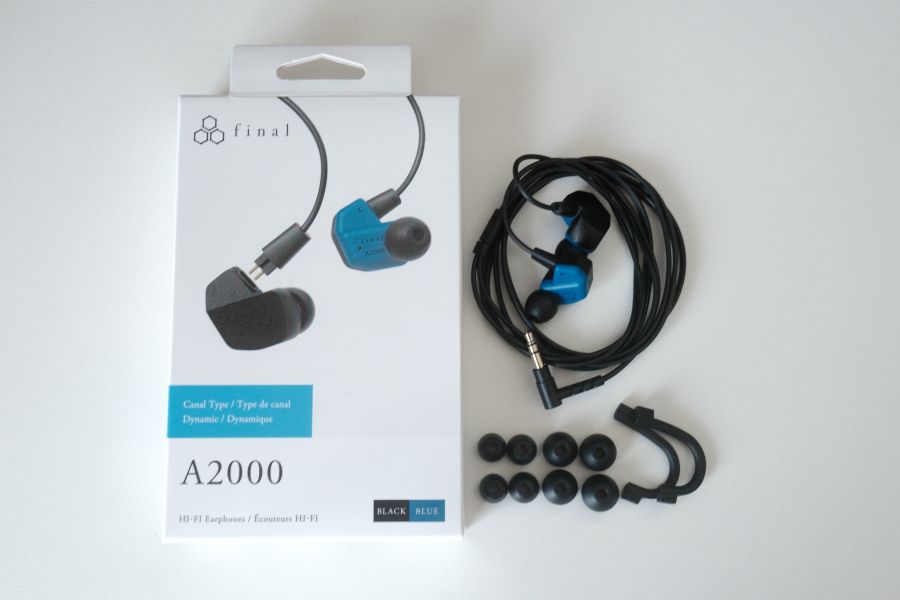 【美品】final a2000 有線イヤホン finalから有線イヤホン「A2000」が登場！どんなジャンルの楽曲でも