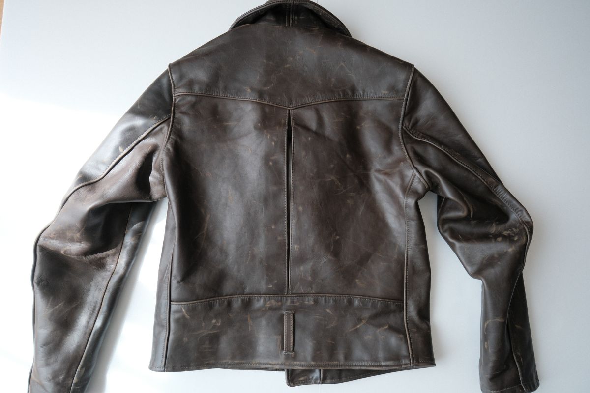 気分転換に革ジャンを削ろうと思う【ヴィンテージ加工/Schott/629US