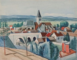 企画展］☆中西利雄 『教会の見える風景』展 - 「観るだけ美術部」部長