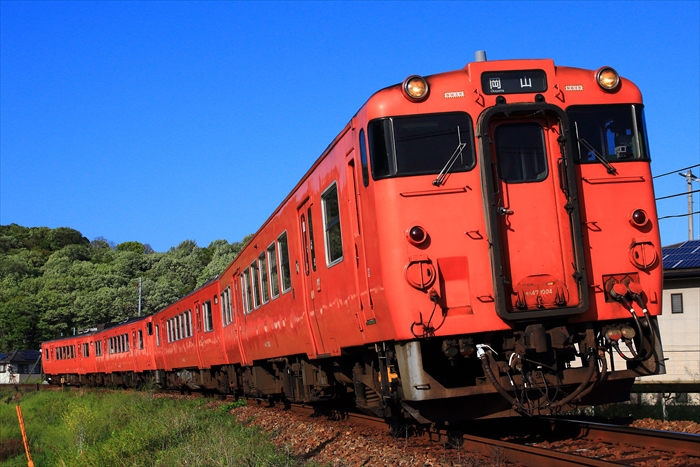 4 17 夕刻の津山線 Misakanet S Blog