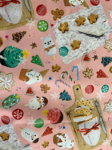 モダの生地を使って大人っぽいクリスマスキルト 生地moda fabrics &frasl;Christmas Eve( WINTER BOTANICAL&frasl;SAGE) \u2013 代官山