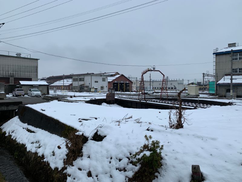 新庄駅 機関庫