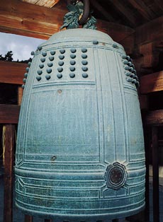 近江八景の一つとして知られる三井の晩鐘