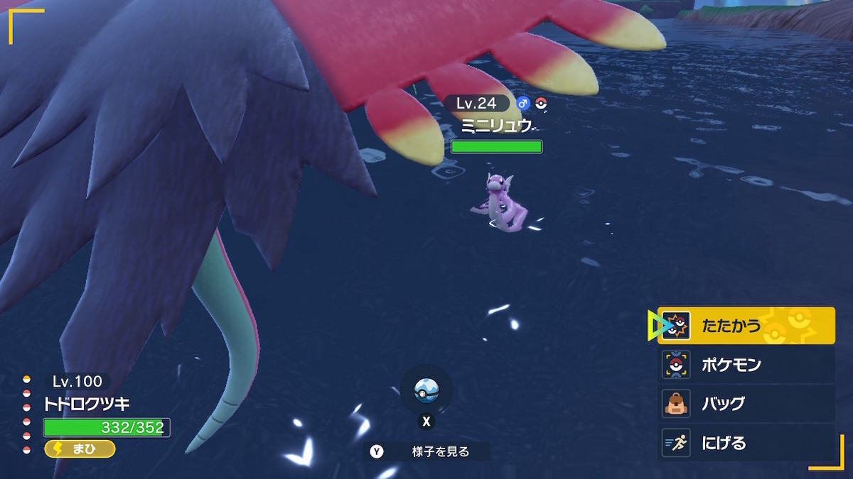 ミニリュウ 色 違い