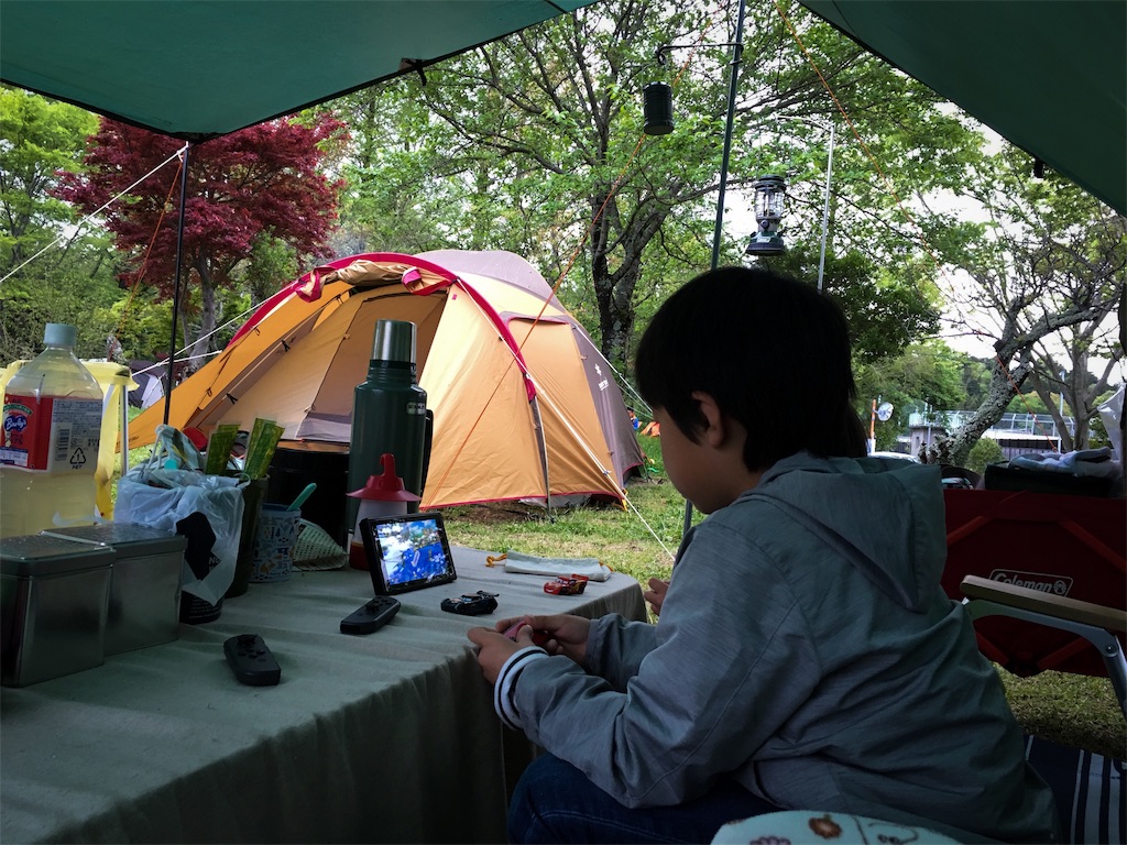 キャンプでニンテンドースイッチってありなの Misoji Camp