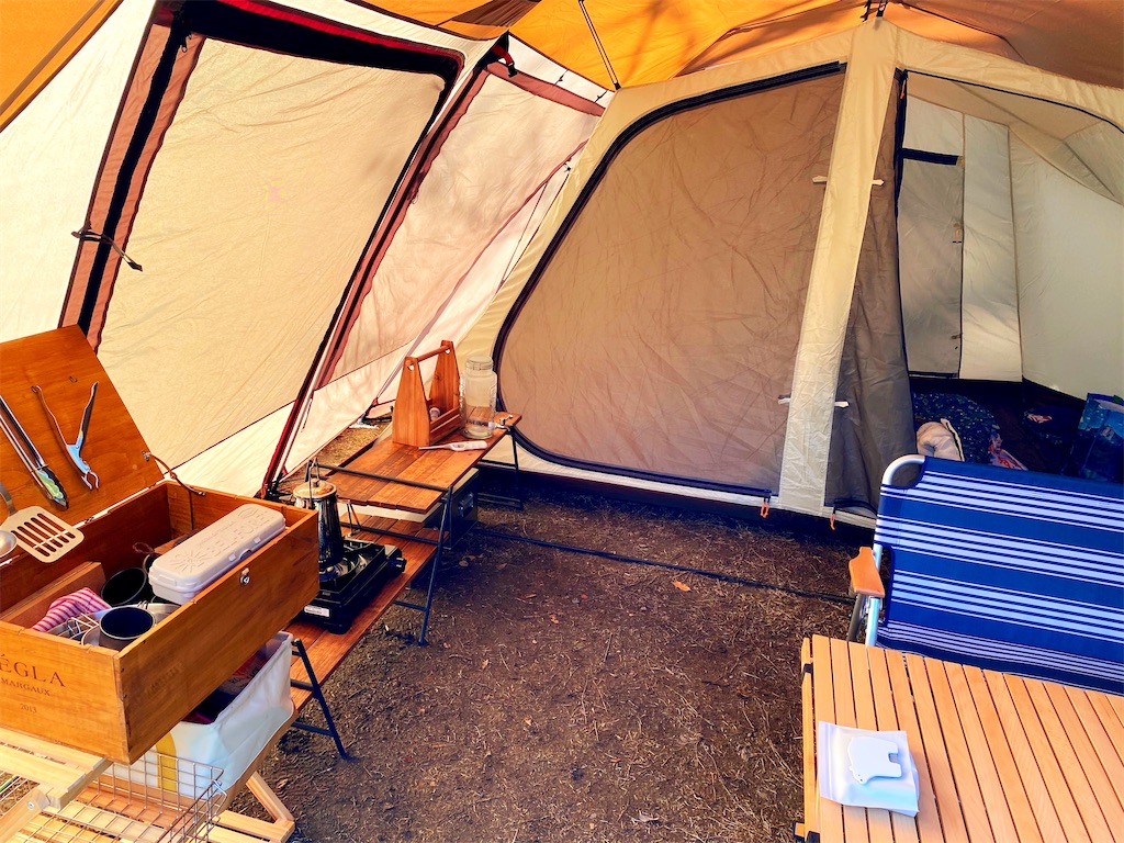 ファミリーキャンプ初心者がツールームテントを使って感じたメリット デメリット Misoji Camp