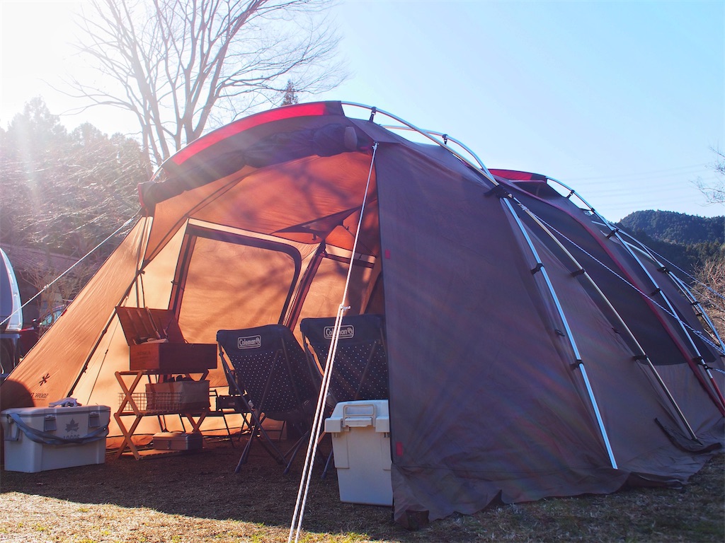 ファミリーキャンプ初心者がツールームテントを使って感じたメリット デメリット Misoji Camp