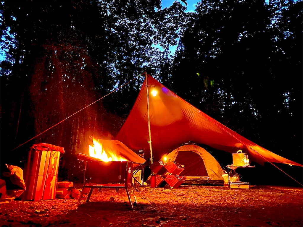 子供とキャンプ 焚き火を一緒に楽しむために Misoji Camp