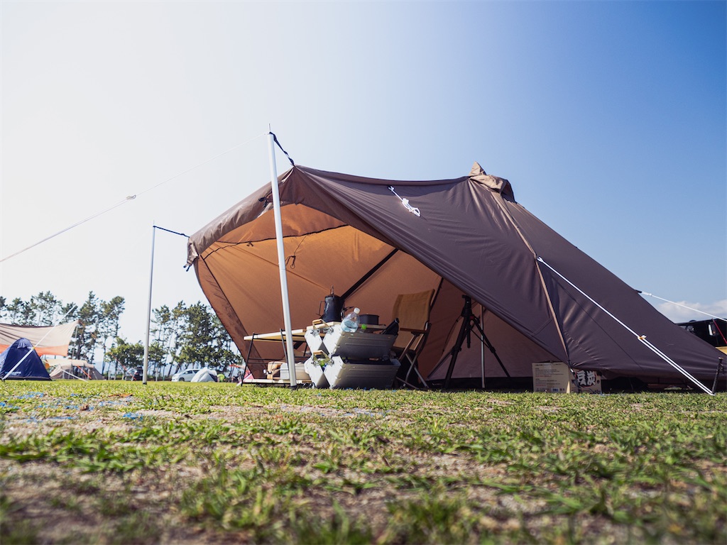 キャンプレポ ゆるキャン で登場したキャンプ場 渚園キャンプ場 でソログルキャン 設備 サイトなどの施設をご紹介 前編 Misoji Camp