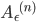 { \displaystyle {A_{\epsilon}}^{(n)} }