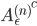 { {A_{\epsilon}^{(n)}}^c }