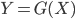 { Y = G(X) }
