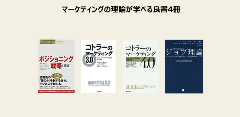 マーケティングの本【分野別】おすすめ書籍50冊｜入門書から名著