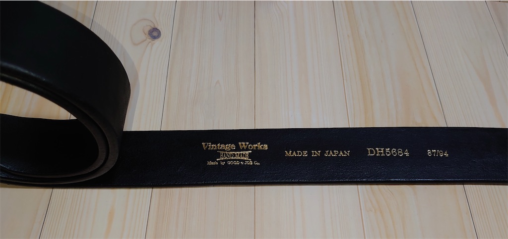 NEW : [Vintage Works] “Garrison BELT” !! : HOME TOWN STORE