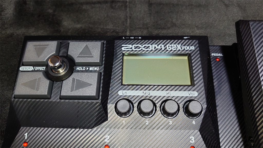 ギター】おウチでギターはZOOMのマルチ『G2X FOUR』が大正解