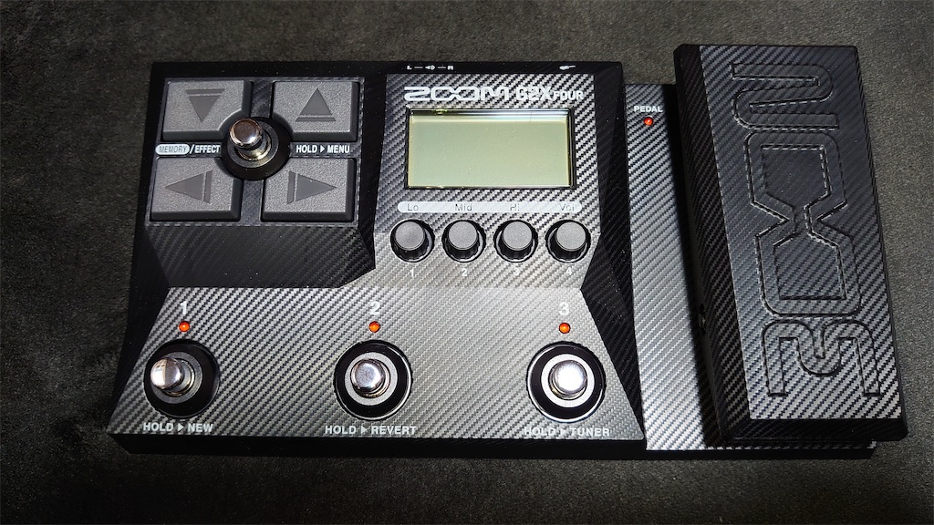 エフェクター マルチ ZOOM ズーム / G2X FOUR【ギター用マルチ