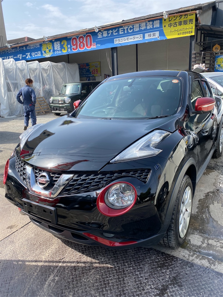 中古車リース で日産 ジュークに月々2万円 乗れる 大阪のレンタカーならテラニシモータース 中古車リース で日産 ジュークに月々2万円 乗れる 大阪のレンタカーならテラニシモータース