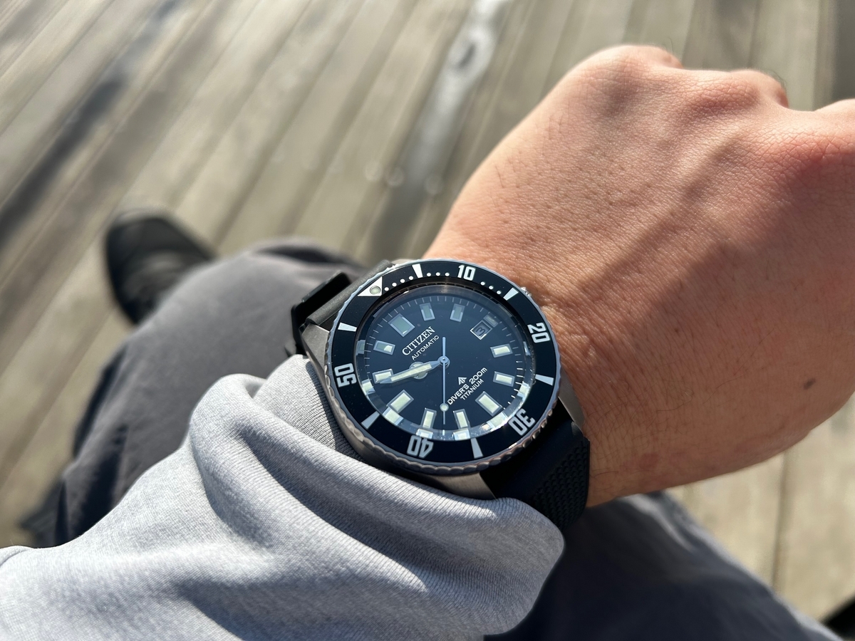 CITIZEN NB6021-17E フジツボダイバー ウレタンベルト NB6021-17E