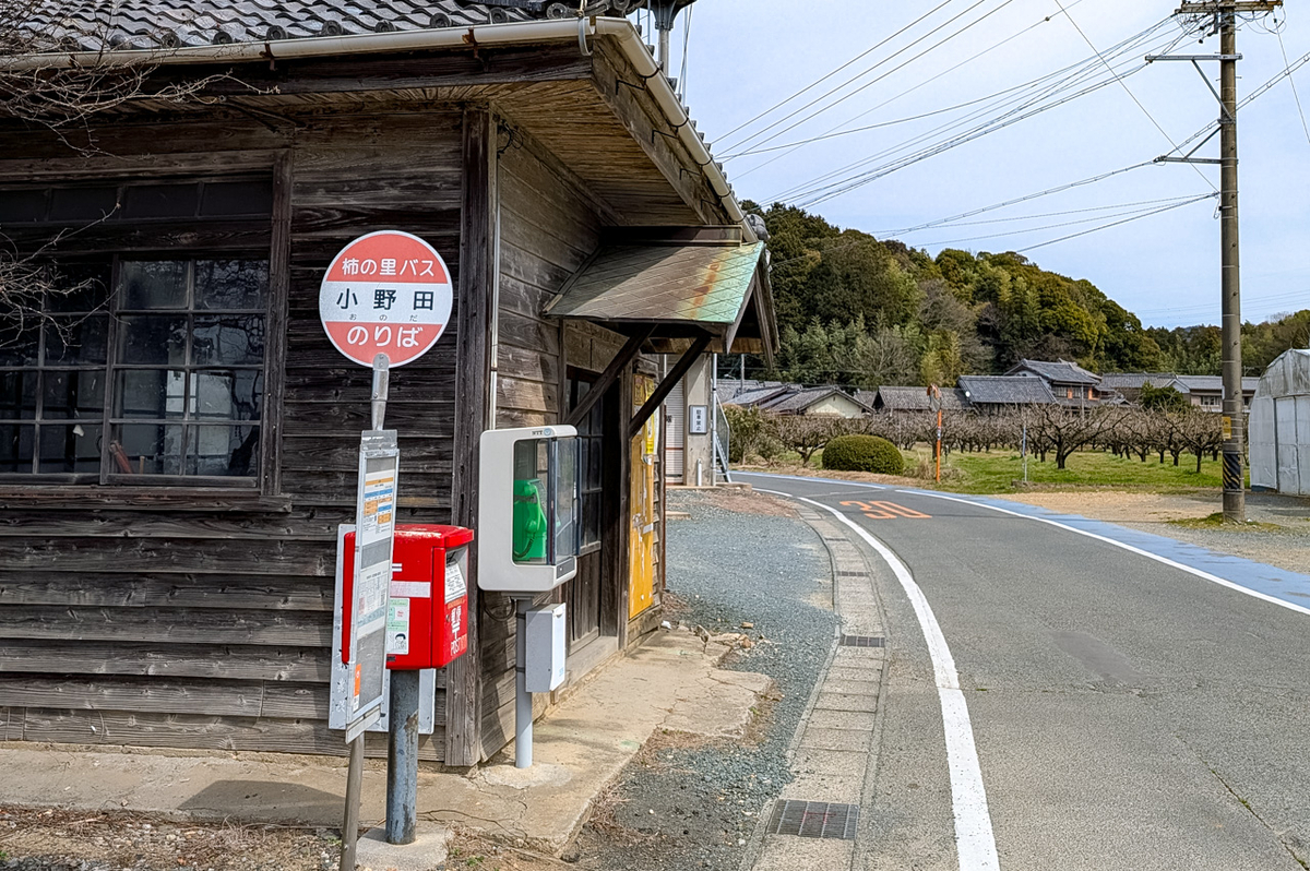 映画ストロベリームーン ロケ地 バス停(豊橋市)2026年3月撮影