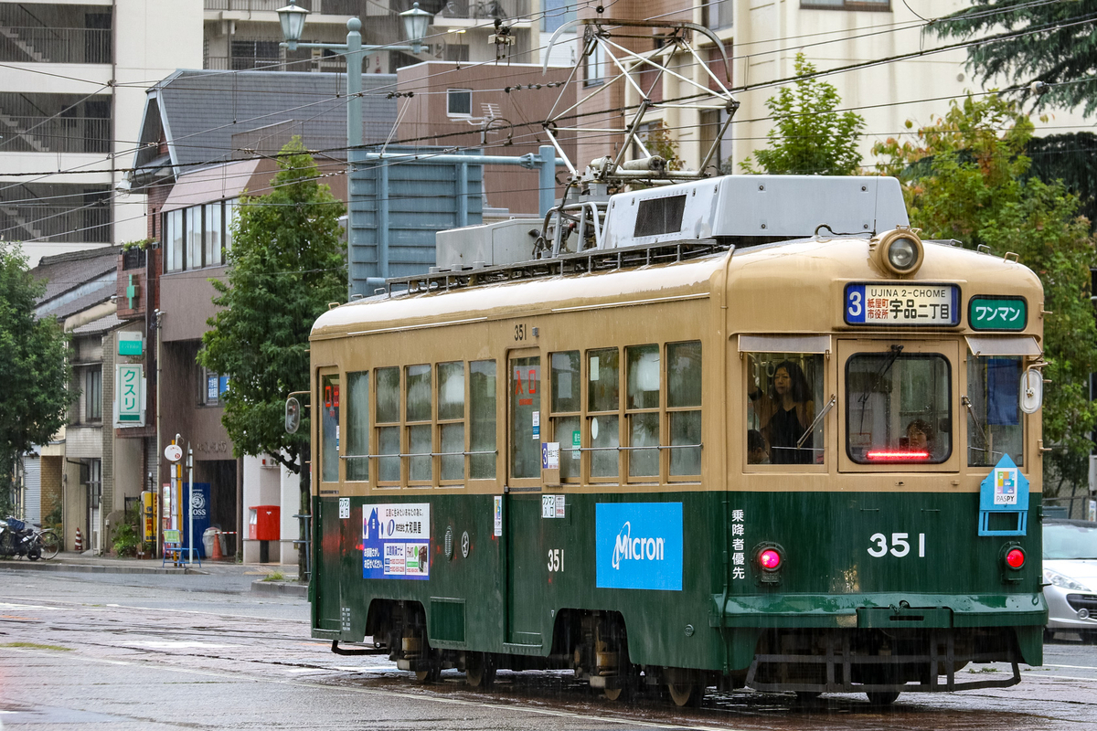 広島電鉄レトロ路面電車撮影記｜351号・652号・京都市電・大阪市電