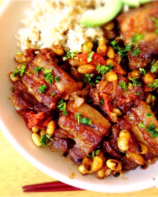 豚肉と豆のトマト煮込み お砂糖味醂なし生活！ほっこりおうちごはん