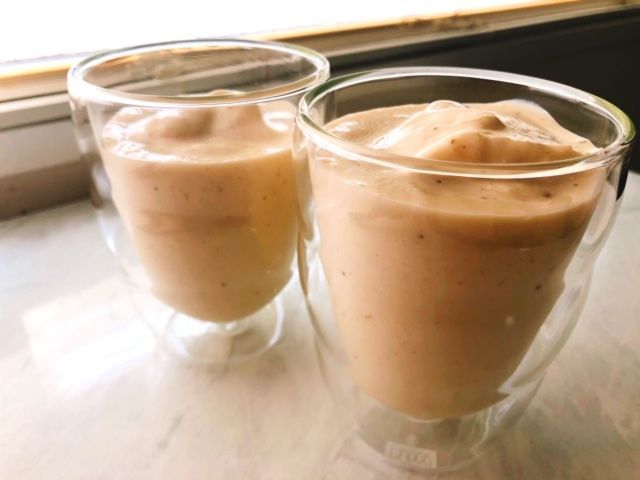 バナナとヨーグルトのスムージー バーミックス 動画有 お砂糖味醂なし生活 ほっこりおうちごはん