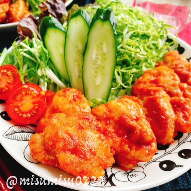 鶏もも柔らかチキンチャップ 動画レシピ Chicken Ketchup お砂糖味醂なし生活 ほっこりおうちごはん