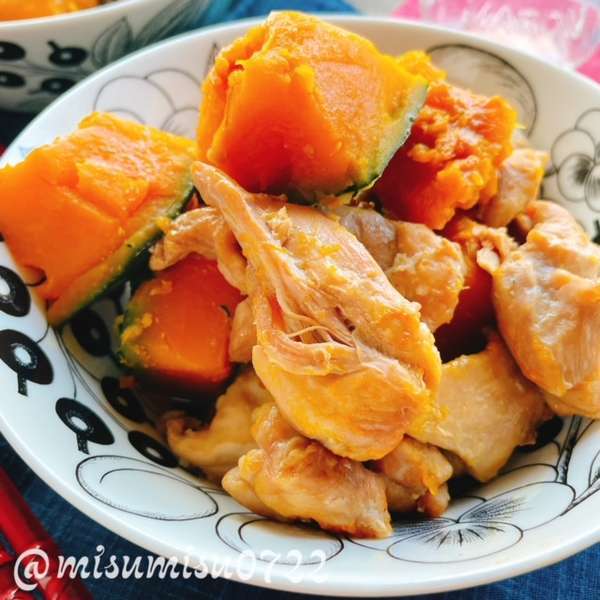 鶏肉とかぼちゃの肉じゃが風 動画レシピ Chicken And Pumpkin お砂糖味醂なし生活 ほっこりおうちごはん