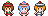 ぷりずむりばー16x48px
