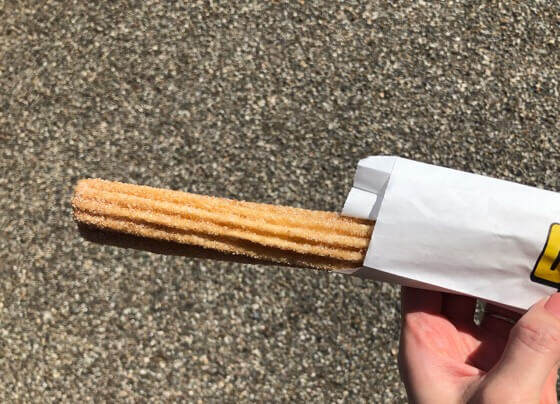 県立相模原公園にあるブロッサムズカフェのチュリトス