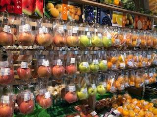 南足柄の道の駅金太郎のふるさとで売っているリンゴ