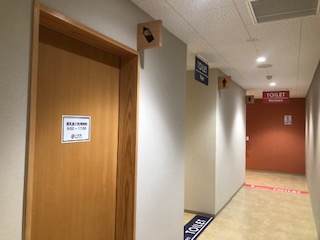 南足柄の道の駅の金太郎のふるさとにあるお手洗いと授乳室