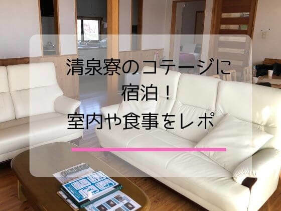 清泉寮のコテージに宿泊 部屋の雰囲気や暖炉 食事の超詳細レポート イチゴのうさぎ