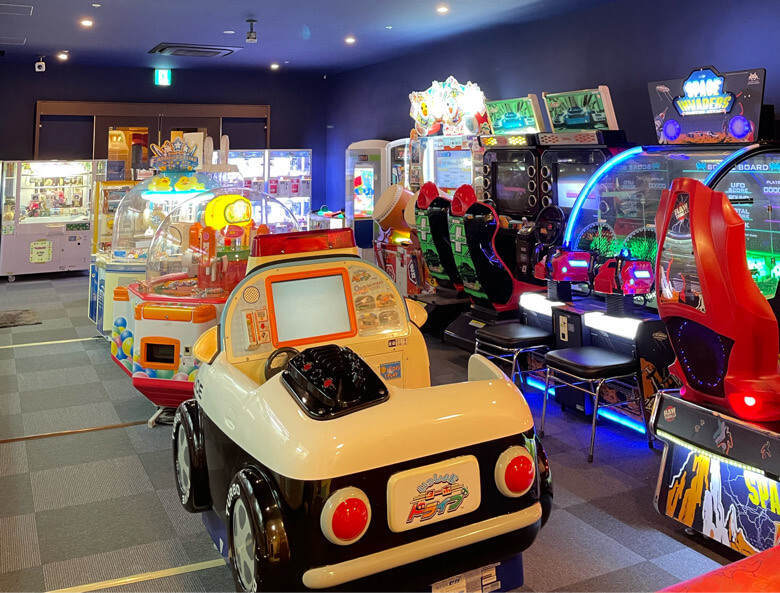 万葉の湯町田にあるゲームコーナー
