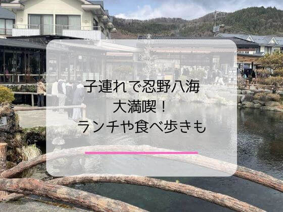 子連れで忍野八海をした観光の記事のアイキャッチ画像