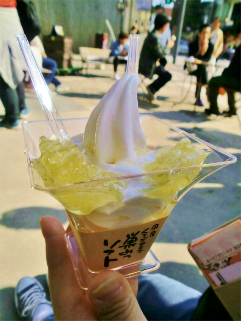 出雲大社 巣みつソフト