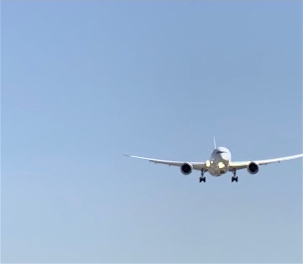 飛行機の撮影スポット【千里川土手】