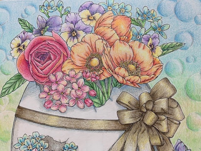 色鉛筆による人物絵画 花絵ちゃん 2Lサイズ