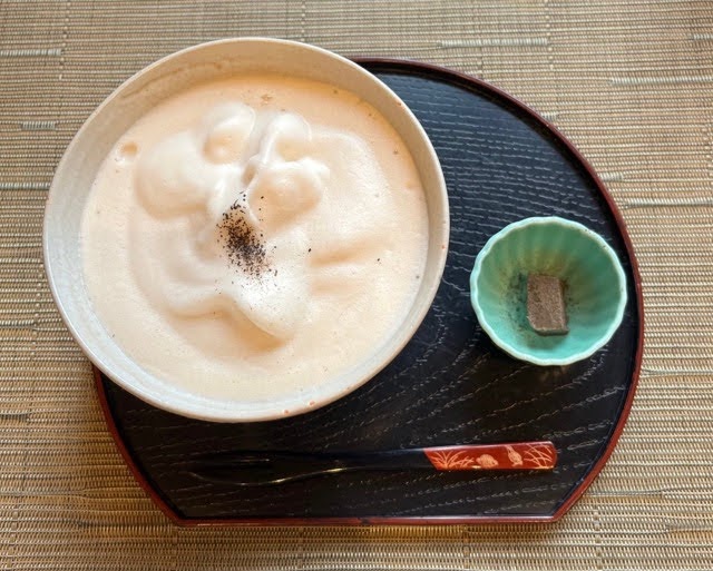 抹茶ティラミスとほうじ茶ラテのセット