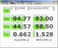 三種の仁義のポート1(eSATAと排他)でCDM